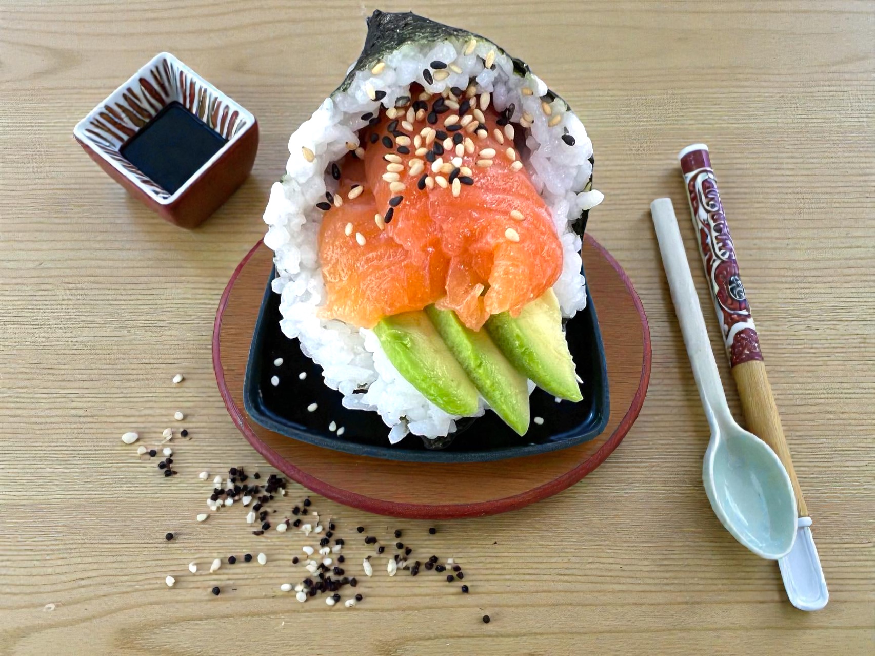 Temaki de Salmón